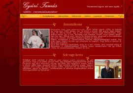 Gyr Tams honlapja